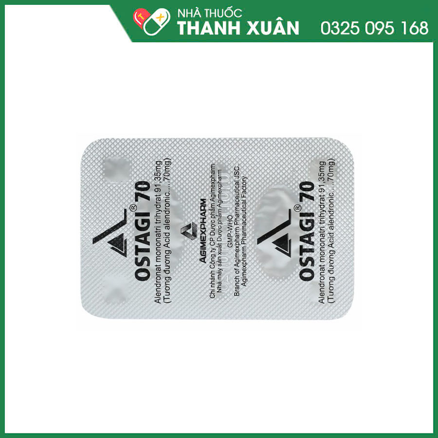 Ostagi 70 thuốc điều trị loãng xương và giảm nguy cơ gãy xương